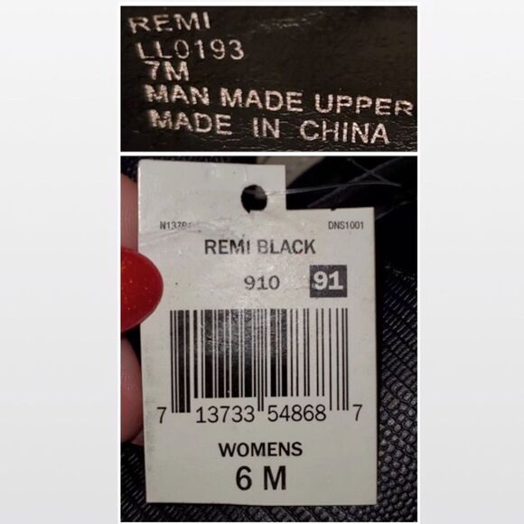 New Massini Shoes Womens Size 6 Black Mule Slides Casual Textured NWT - Picture 14 of 14